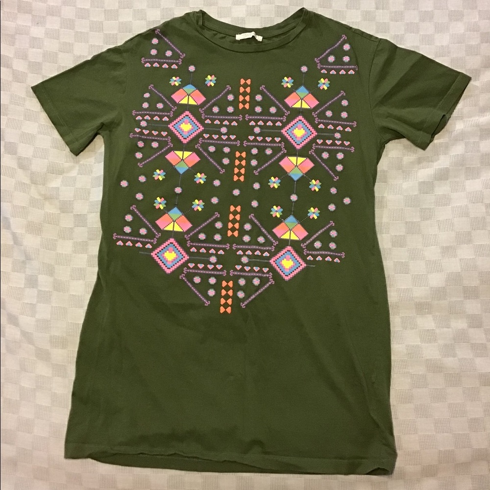 Zara Trafaluc T-Shirt Mini Dress